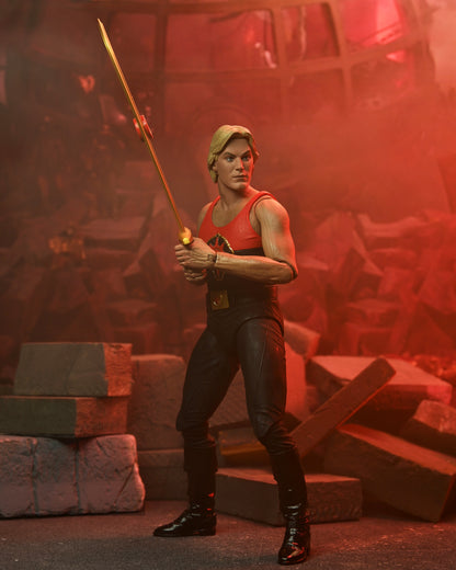 FLASH GORDON (1980 MOVIE) FLASH GORDON (FINAL BATTLE) ULTIMATE 7 INCH SCALE ACTION FIGURE (KING FEATURES)