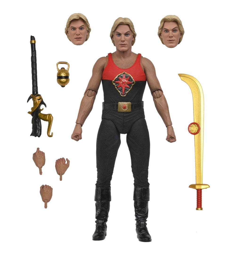 FLASH GORDON (1980 MOVIE) FLASH GORDON (FINAL BATTLE) ULTIMATE 7 INCH SCALE ACTION FIGURE (KING FEATURES)