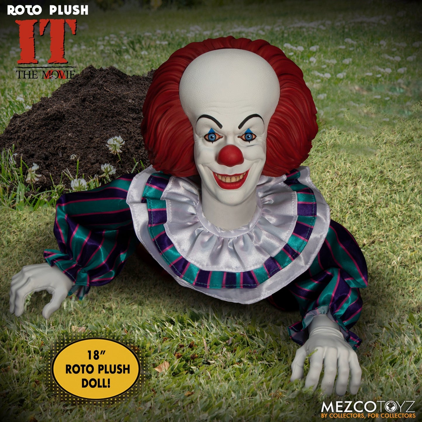 IT 1990 PENNYWISE MDS 18 INCH ROTO PLUSH