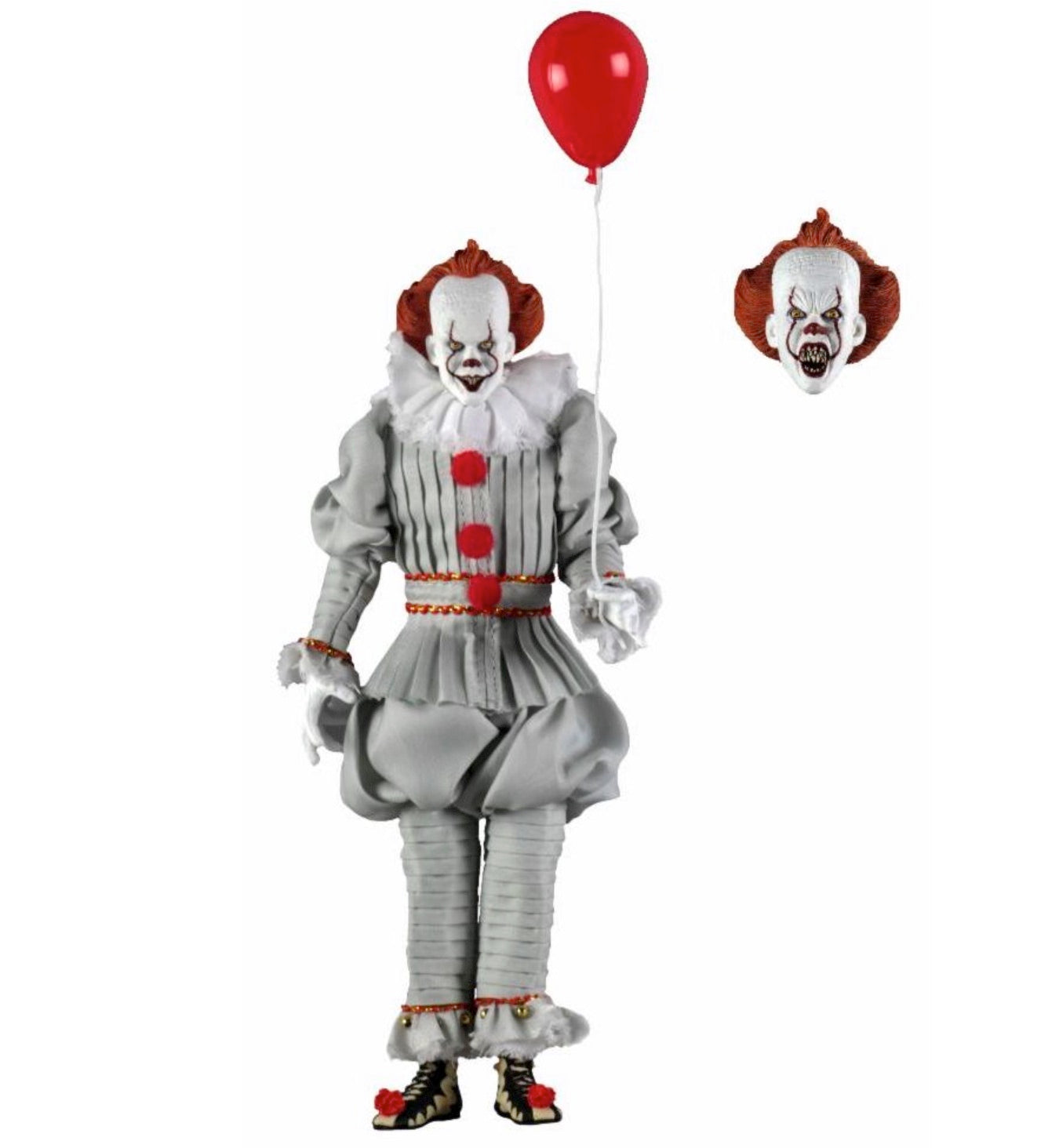 IT 2017 PENNYWISE 8 INCH CLOTHED FIGURE