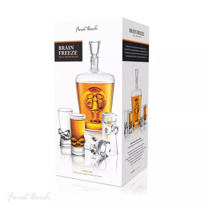 Freeze Skull Decanter Set
