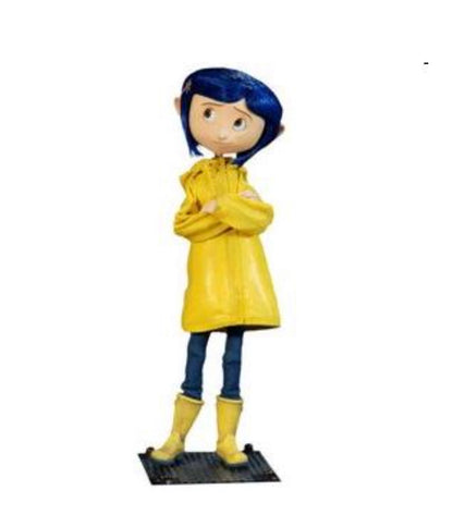 CORALINE BENDY FASHION DOLL RAINCOAT -NECA