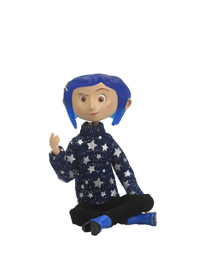 CORALINE IN STAR SWEATER 7 INCH SCALE ARTICULATED FIGURE (PLASTIC ARMATURE)