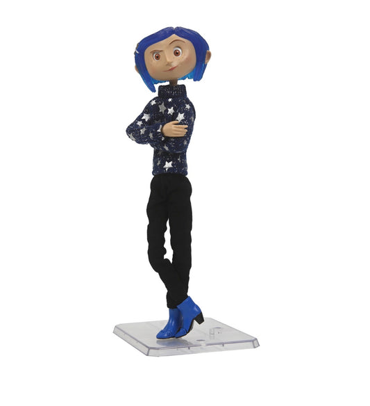 CORALINE IN STAR SWEATER 7 INCH SCALE ARTICULATED FIGURE (PLASTIC ARMATURE)