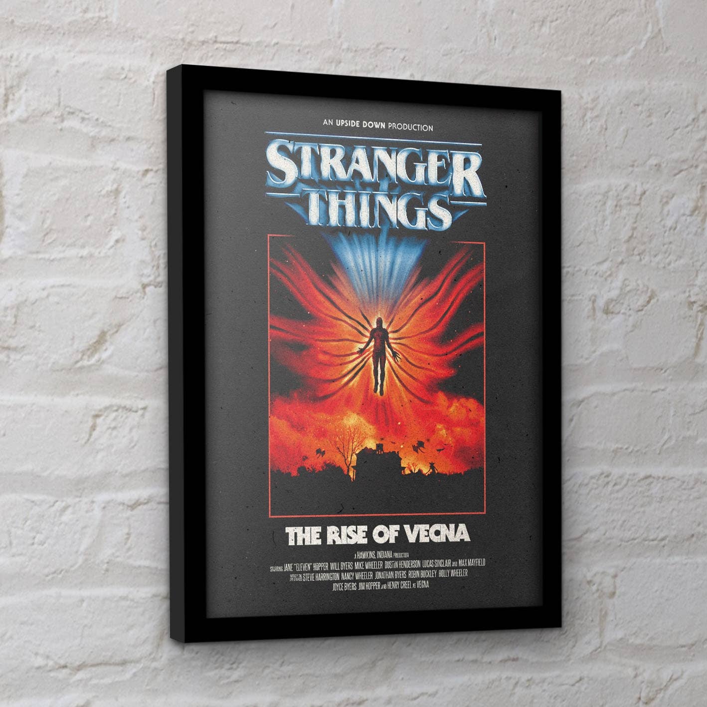 Stranger Things Season 5 (The Rise of Vecna) 30x40cm Print