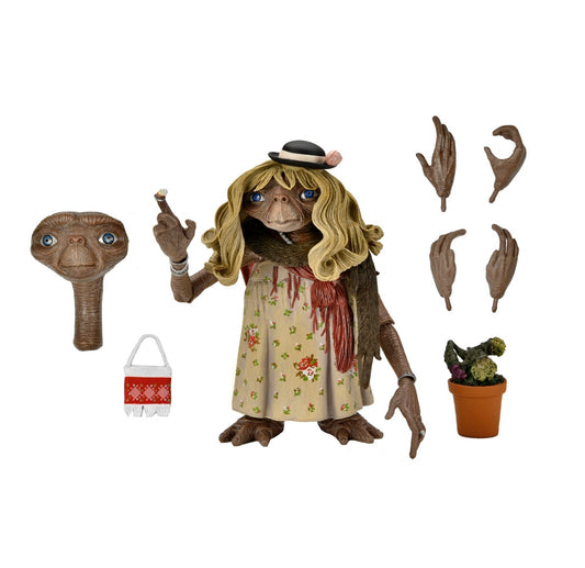 E.T. 40TH ANNIVERSARY DRESS-UP E.T. ULTIMATE 7 INCH SCALE ACTION FIGURE