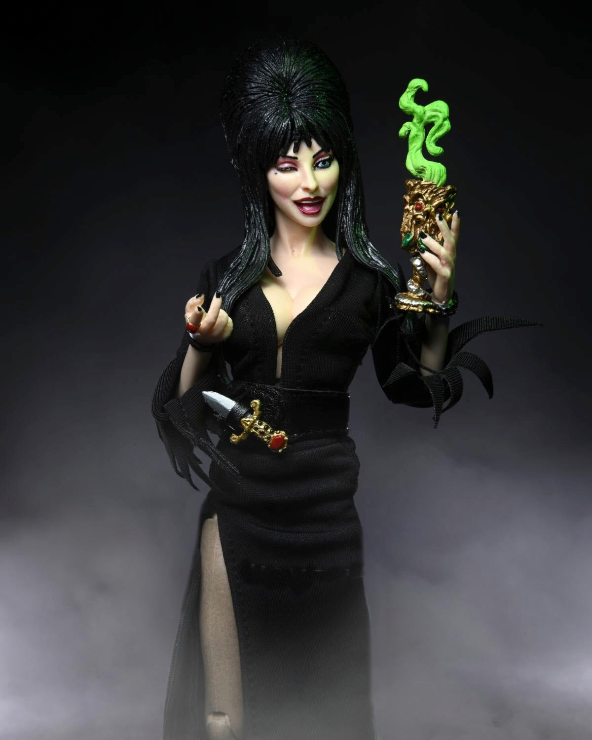 ELVIRA MISTRESS OF THE DARK 8 INCH CLOTHED ACTION FIGURE