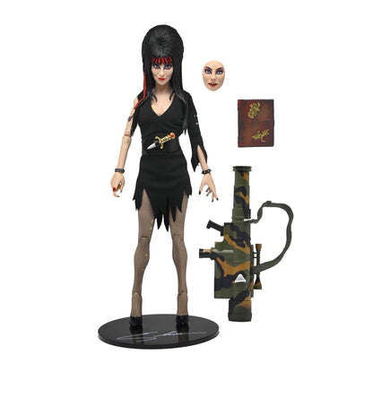 ELVIRA "COMMANDO ELVIRA" 8 INCH CLOTHED ACTION FIGURE