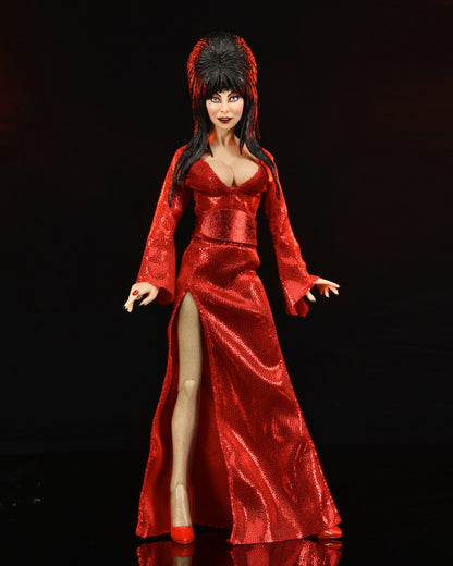 ELVIRA RED WHITE AND BOO 8 INCH CLOTHED ACTION FIGURE