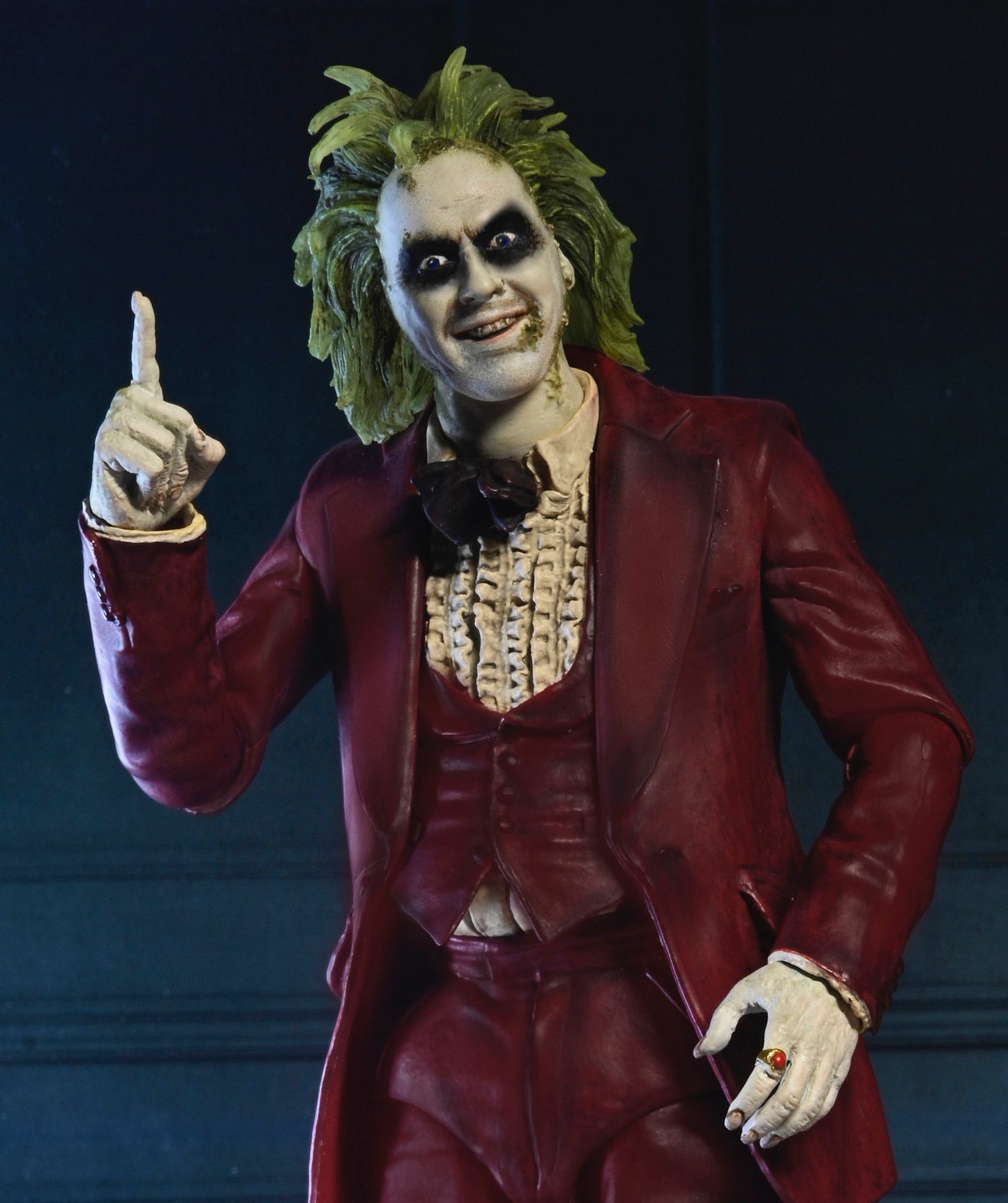 BEETLEJUICE (1988) RED TUXEDO BEETLEJUICE 7 INCH SCALE ACTION FIGURE (IN BLISTER PACKAGING)