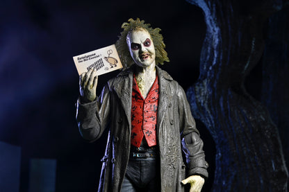 BEETLEJUICE (1988) TOUR GUIDE "THE BIO-EXORCIST" BEETLEJUICE ULTIMATE 7 INCH SCALE ACTION FIGURE