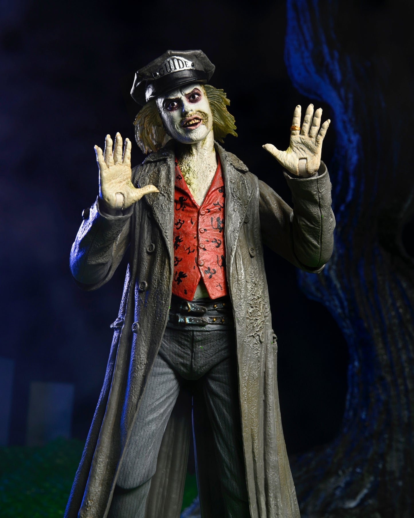 BEETLEJUICE (1988) TOUR GUIDE "THE BIO-EXORCIST" BEETLEJUICE ULTIMATE 7 INCH SCALE ACTION FIGURE
