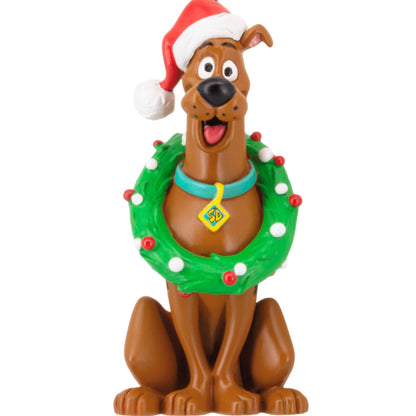 Scooby-Doo Hanging Ornament - With Wreath & Santa Hat
