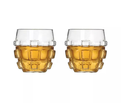Bar Bespoke Grenade Glasses 2 pack