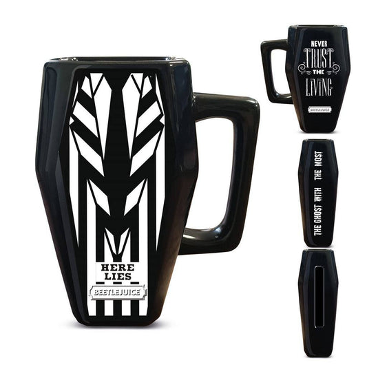Beetlejuice Coffin Mug