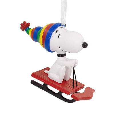 Collectable Peanuts™ - Snoopy On Sled Ornament