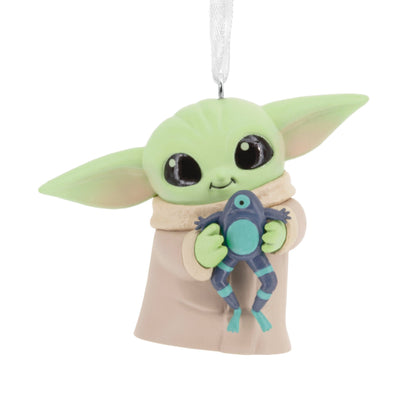 Signature Ceramic Mandalorian Grogu Ornament