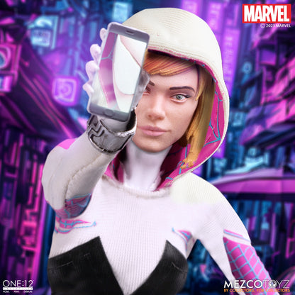One:12 Collective  Ghost - Spider  Spider Gwen  MEZCO