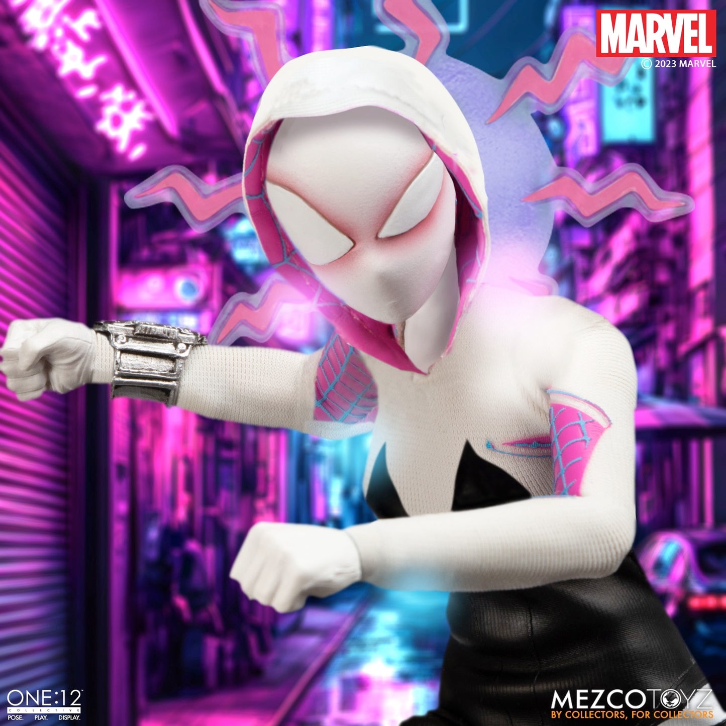 One:12 Collective  Ghost - Spider  Spider Gwen  MEZCO