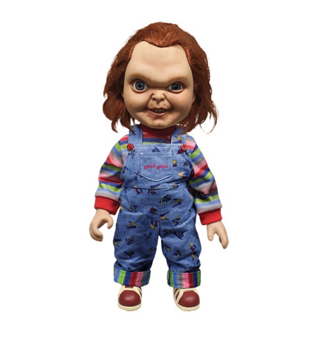 CHUCKY "EVIL FACE" 15 INCH MDS MEGA SCALE FIGURE WITH SOUND - STAR IMAGES UK EXCLUSIVE
