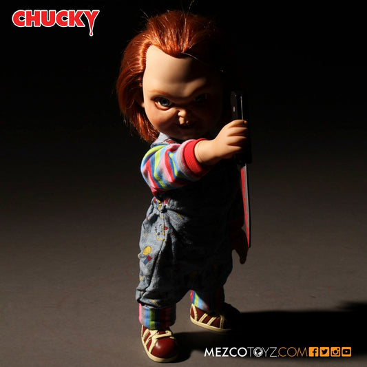 CHUCKY "EVIL FACE" 15 INCH MDS MEGA SCALE FIGURE WITH SOUND - STAR IMAGES UK EXCLUSIVE
