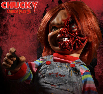 CHUCKY "PIZZA FACE" 15 INCH MDS MEGA SCALE FIGURE WITH SOUND - STAR IMAGES UK EXCLUSIVE