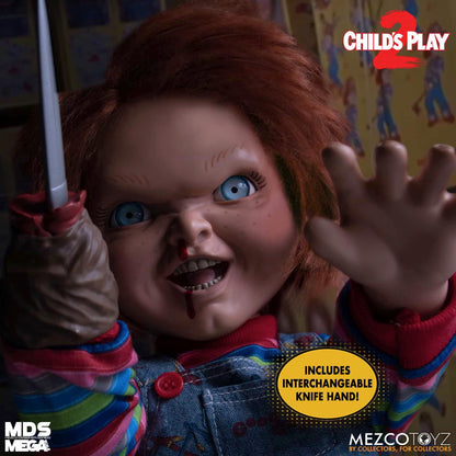 CHUCKY "MENACING" 15 INCH MDS MEGA SCALE FIGURE WITH SOUND