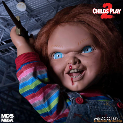 CHUCKY "MENACING" 15 INCH MDS MEGA SCALE FIGURE WITH SOUND