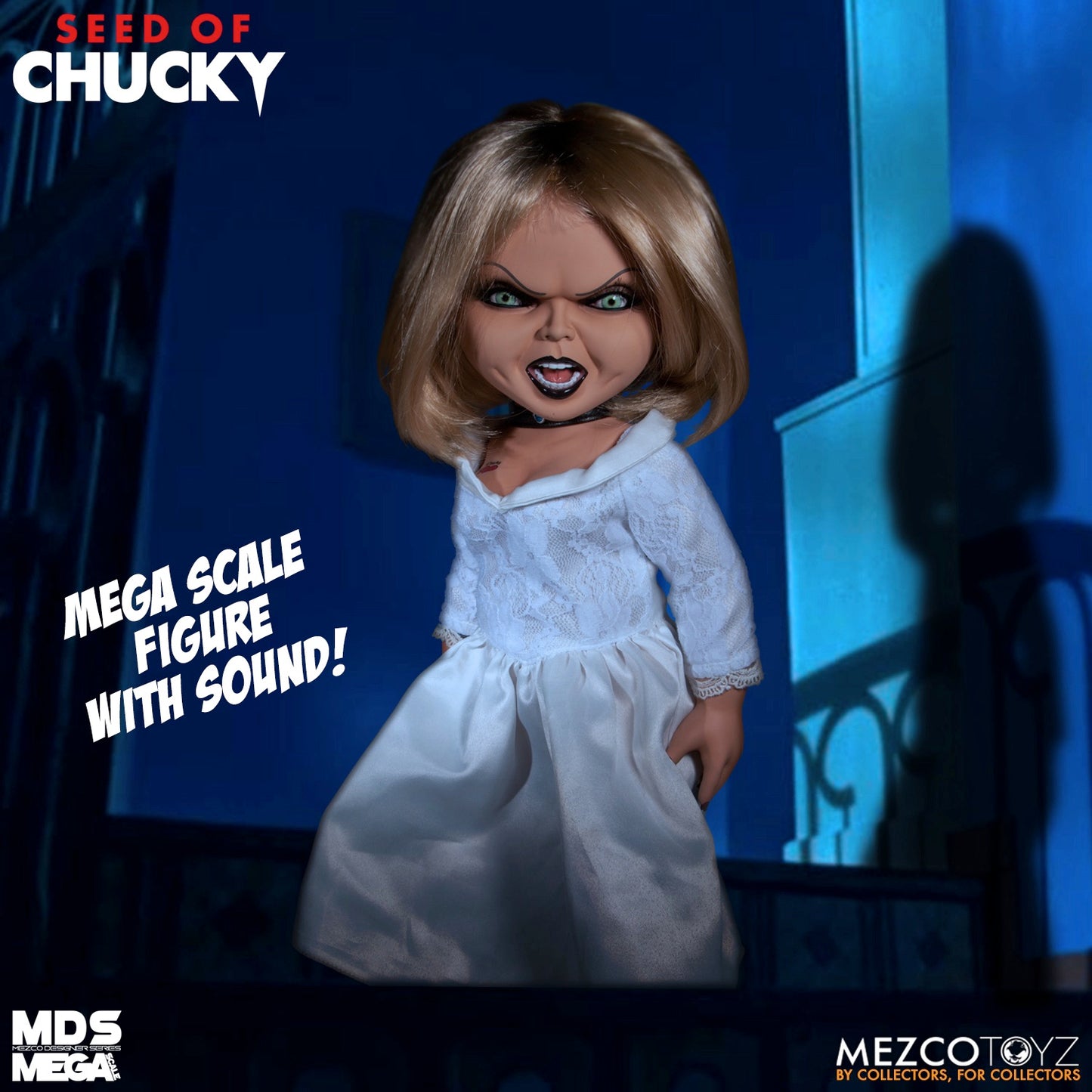 CHUCKY "TIFFANY" SEED OF CHUCKY 15 INCH MDS MEGA SCALE FIGURE WITH SOUND (WHITE DRESS)