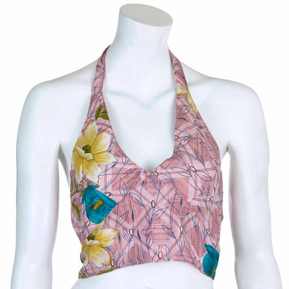 Recycled Sari Bralette Halter Top