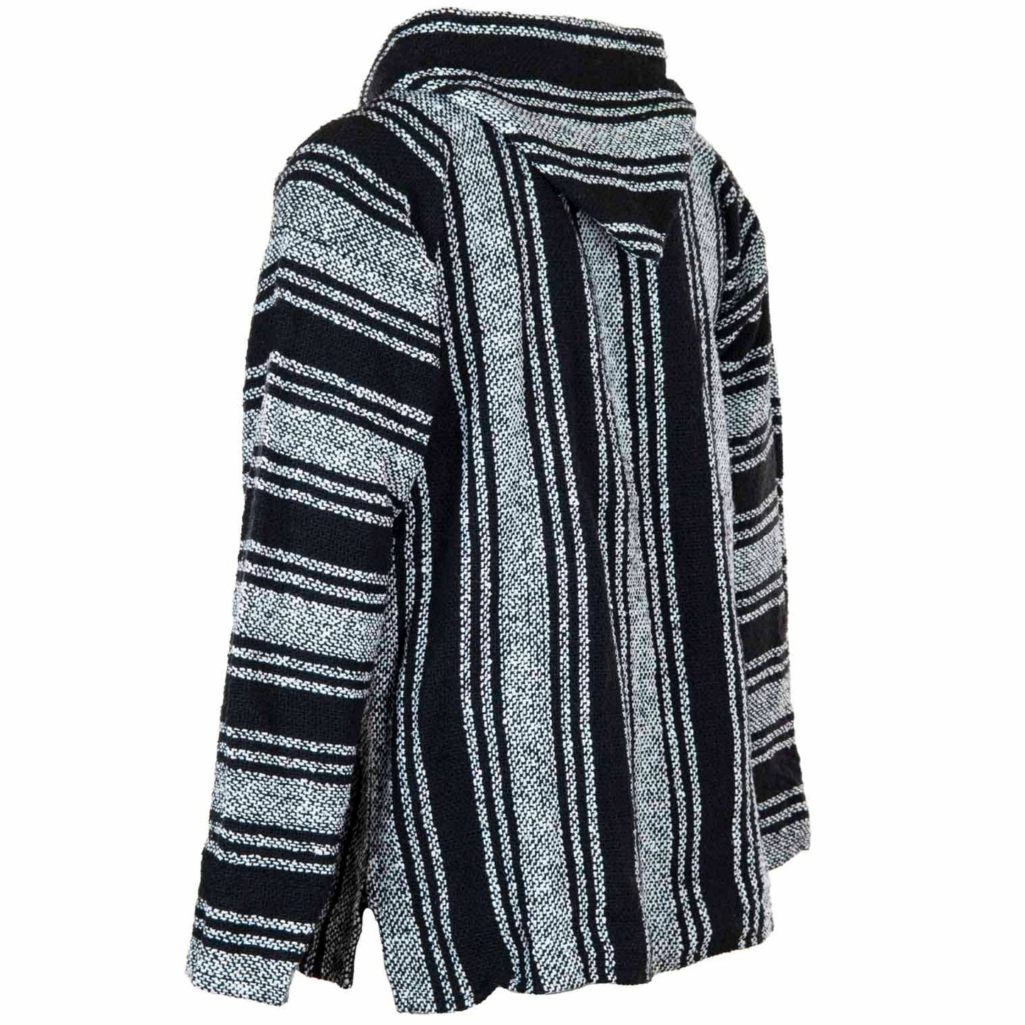 Baja Hoodie - Black and White