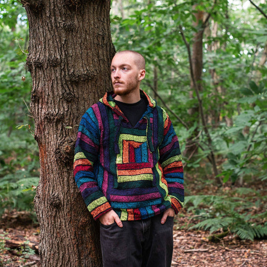 Baja Hoodie - Rainbow