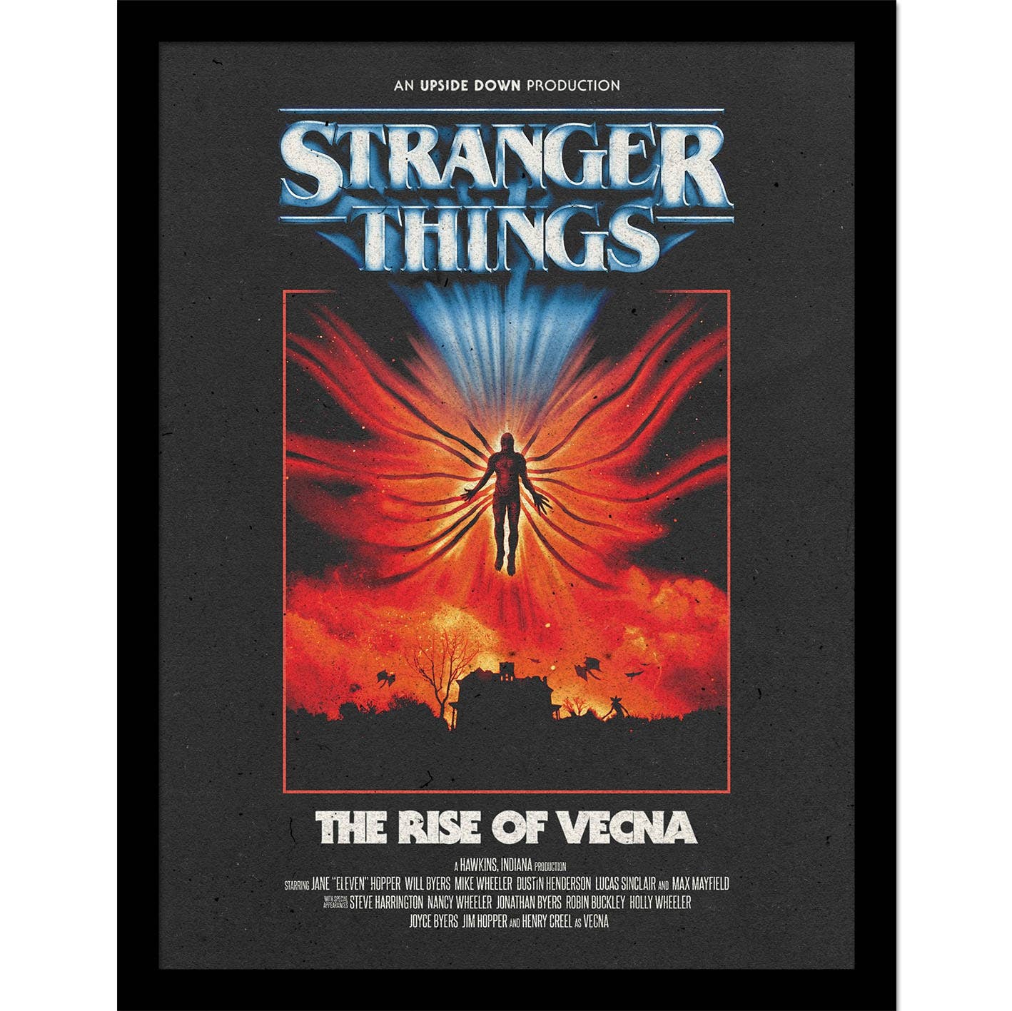 Stranger Things Season 5 (The Rise of Vecna) 30x40cm Print