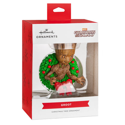 Collectable Marvel Groot & Christmas Wreath Ornament