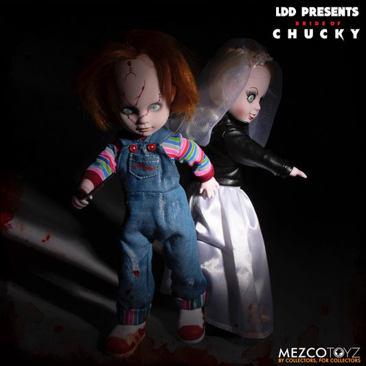 LIVING DEAD DOLLS PRESENTS CHUCKY AND TIFFANY BOX SET LDD