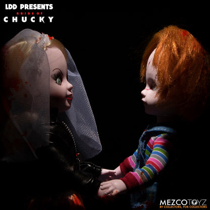 LIVING DEAD DOLLS PRESENTS CHUCKY AND TIFFANY BOX SET LDD