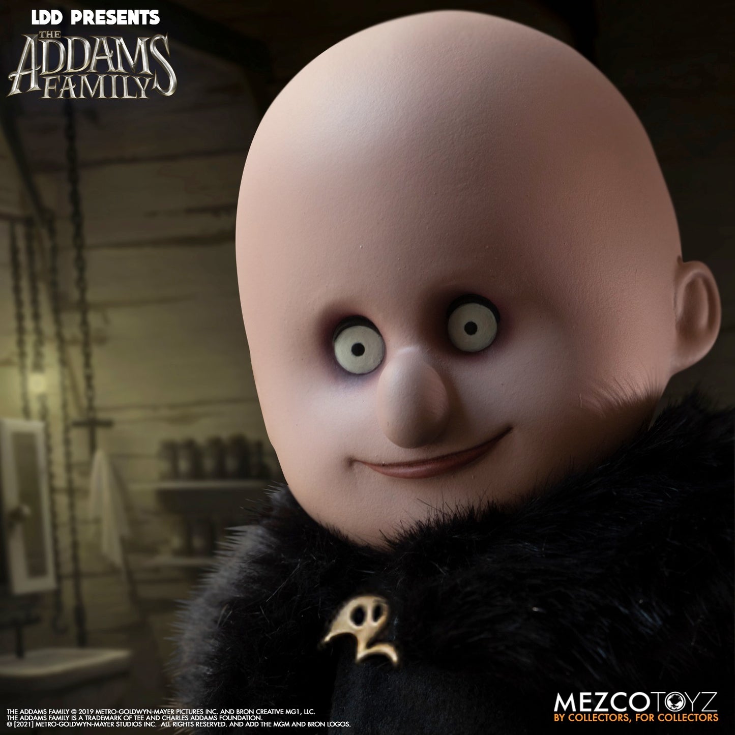 LIVING DEAD DOLLS PRESENTS THE ADDAMS FAMILY FESTER AND IT (2019) 2-PACK LDD (WEDNESDAY)