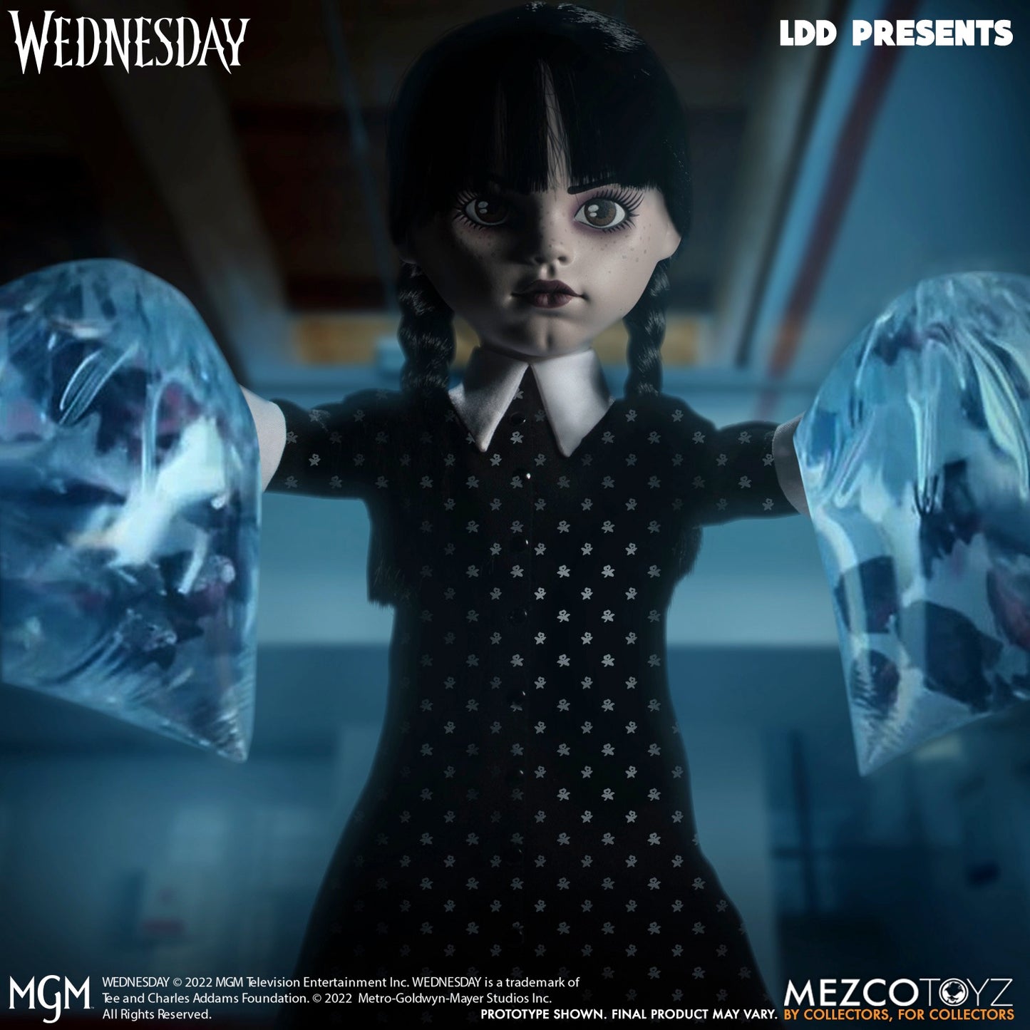 LIVING DEAD DOLLS PRESENTS WEDNESDAY - ORIGINAL VERSION (ADDAMS FAMILY NETFLIX) LDD