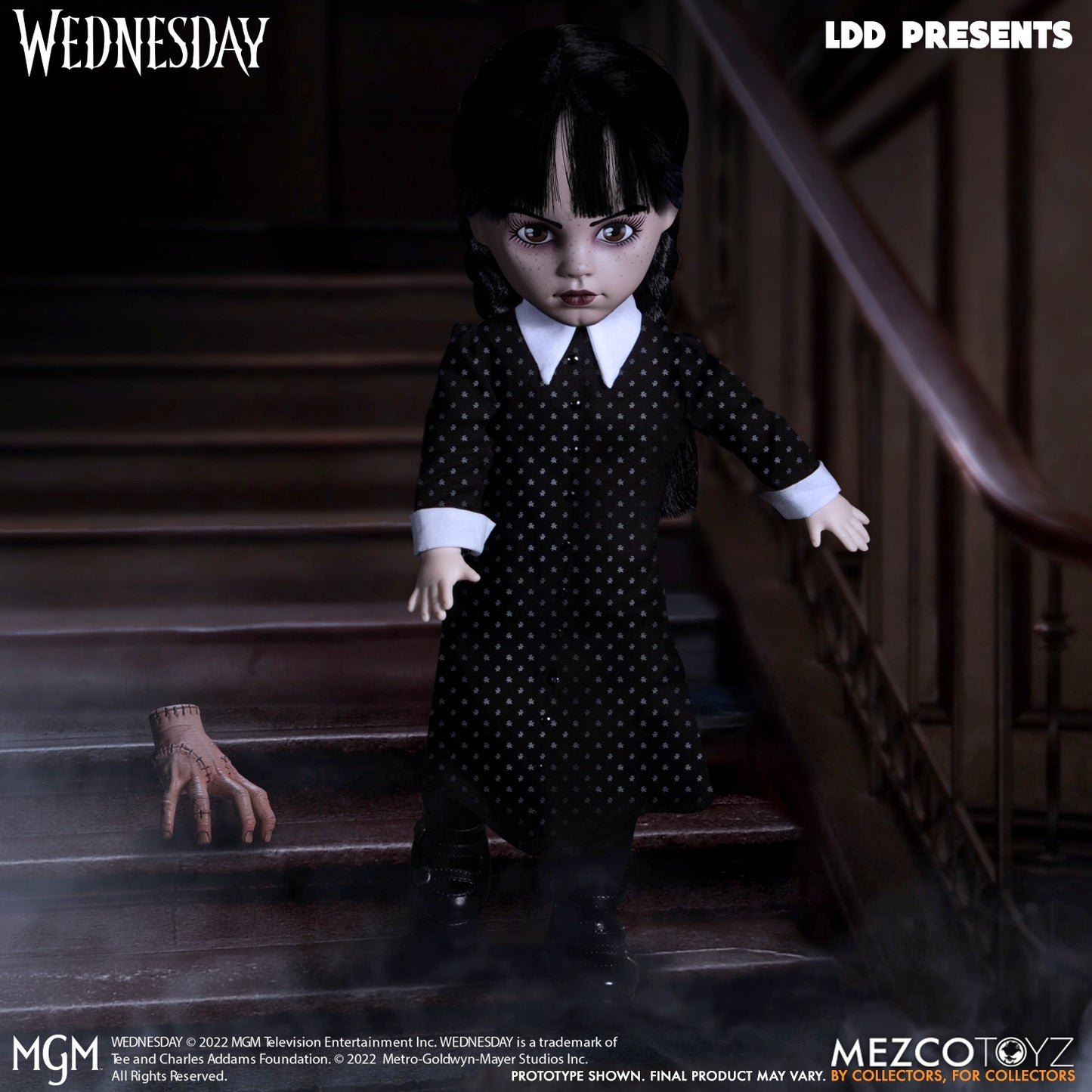 LIVING DEAD DOLLS PRESENTS WEDNESDAY - ORIGINAL VERSION (ADDAMS FAMILY NETFLIX) LDD