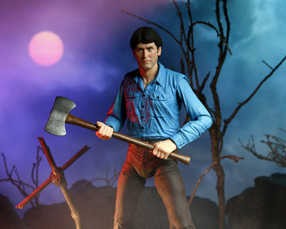 EVIL DEAD 40TH ANNIVERSARY ASH ULTIMATE 7 INCH SCALE ACTION FIGURE