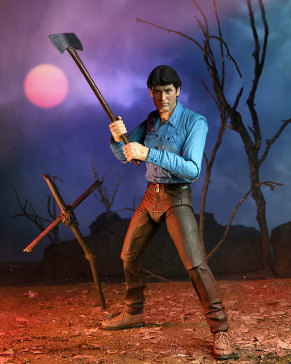 EVIL DEAD 40TH ANNIVERSARY ASH ULTIMATE 7 INCH SCALE ACTION FIGURE