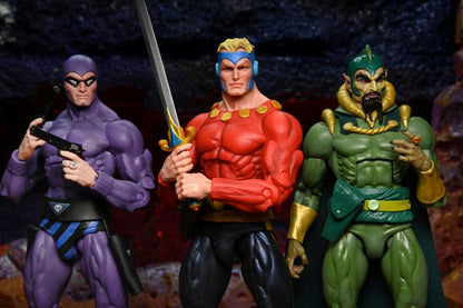 DEFENDERS OF THE EARTH SERIES 1 - COMPLETE SET OF 3 FIGURES - 7 INCH SCALE ACTION FIGURES KING FEATURES