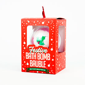 Festive Bath Bomb Bauble