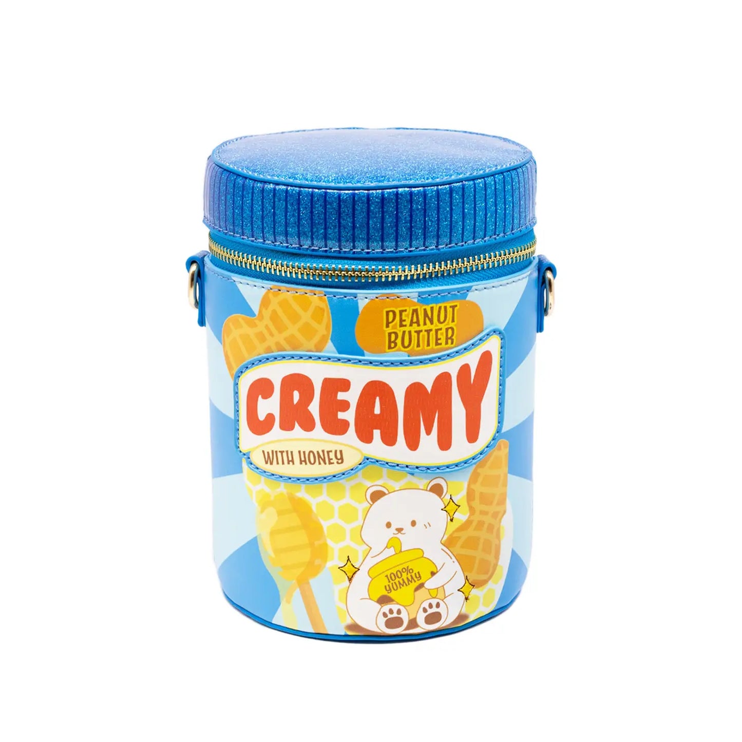 Kawaii Creamy Peanut Butter Jar Handbag