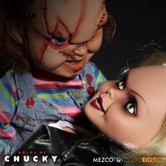 Scarred Chucky 15” Talking Figure - UK EXCLUSIVE