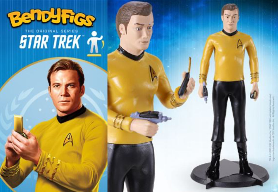 Captain Kirk Star Trek Bendyfig
