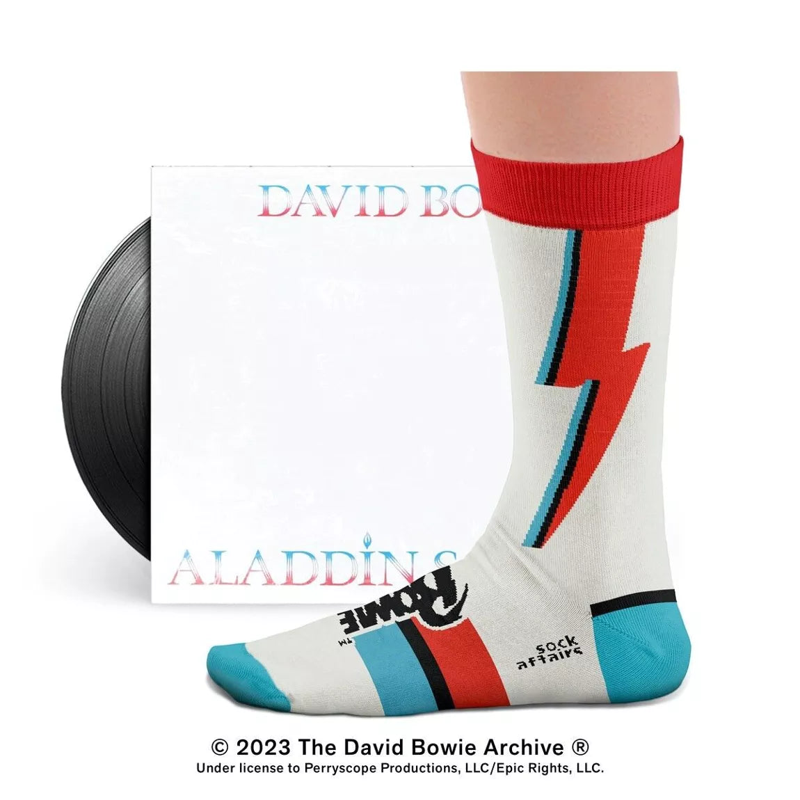 Aladdin Sane Socks - David Bowie