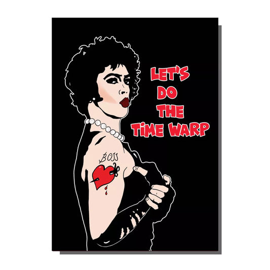 Rocky Horror The Time Warp Greetings Card