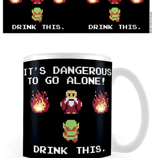 The Legend of Zelda (Drink This) Mug