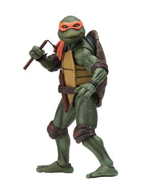 NECA 7" Scale Action Figure Teenage Mutant Ninja Turtles Michelangelo